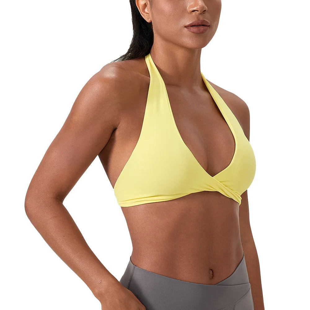NLW Criss Cross Back Yoga sports Bras