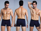 NLW Premium Men's Cotton Boxer Shorts (5-Piece Set) – Breathable High-Stretch Comfort Underwear
