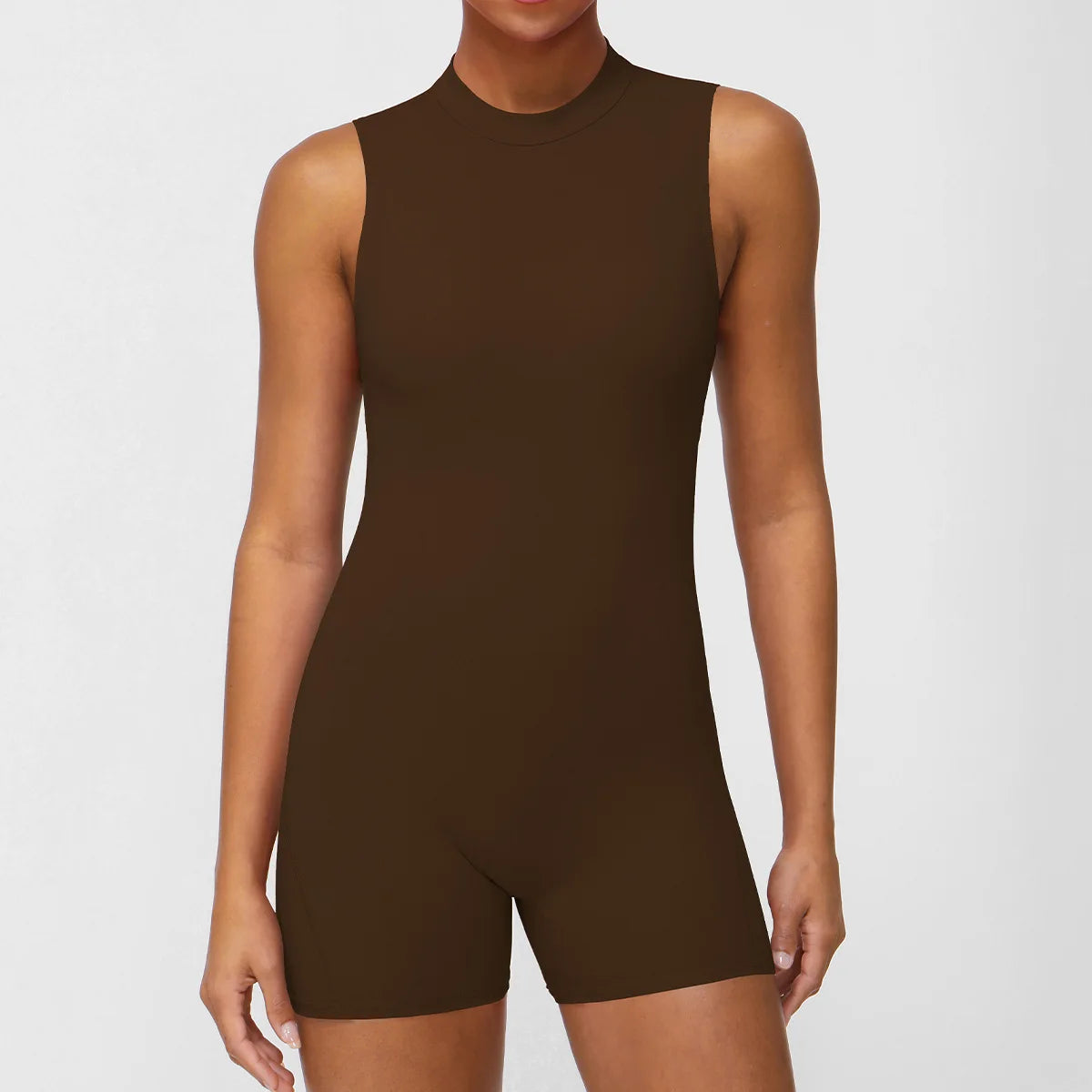 NLW Sexy V-Back One-Piece Yoga Jumpsuit