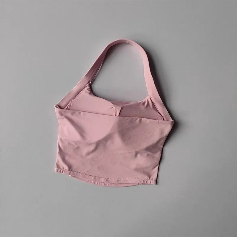 NLW Hanging Neck Sports Backless Bra