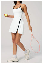 NLW Women's Short Workout Romper with Pocket