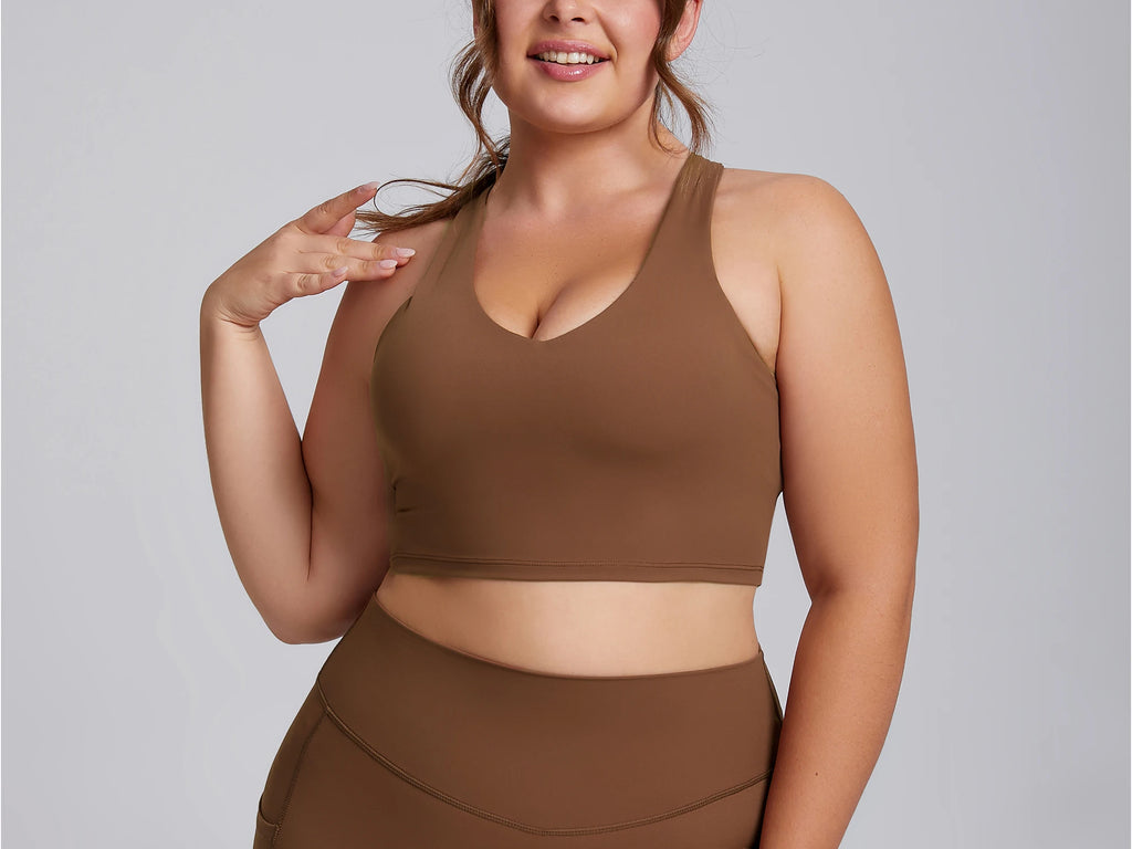 Premium 2-Piece Plus Size Sports Set – High-Performance Yoga & Fitness Wear