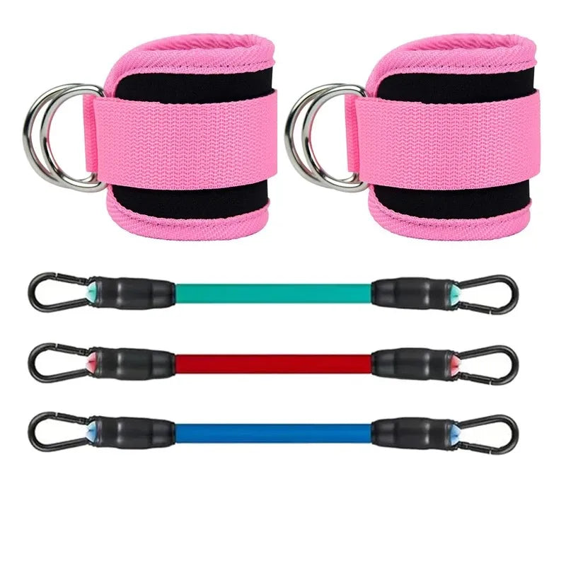 NLW Ankle Straps Resistance Bands Set