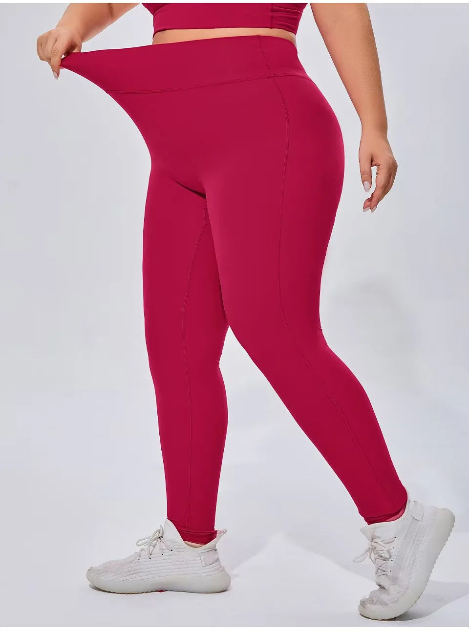 NLW Plus Seamless 2-Piece Fitness Set – High-Performance Quick-Dry Workout Suit