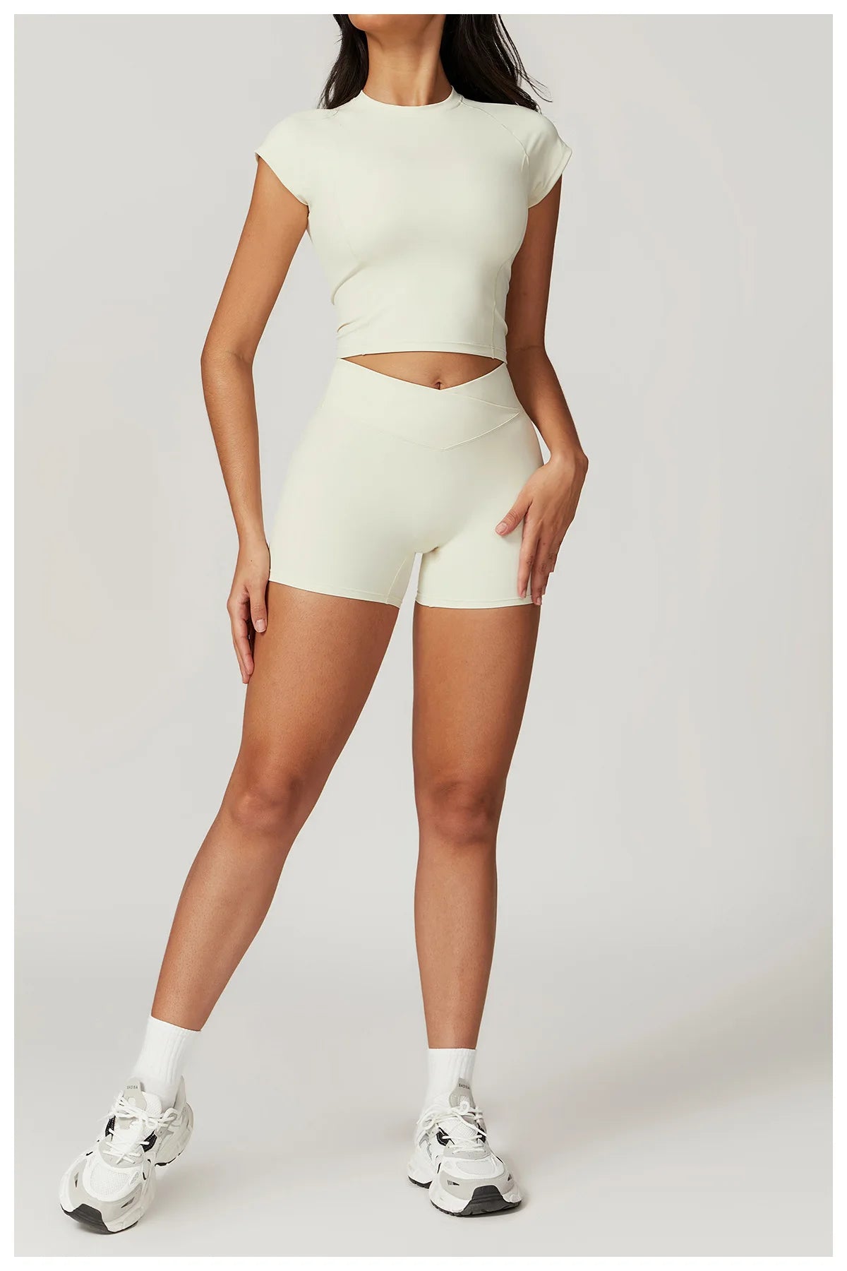 NLW Short-Sleeve Athletic Top & Leggings