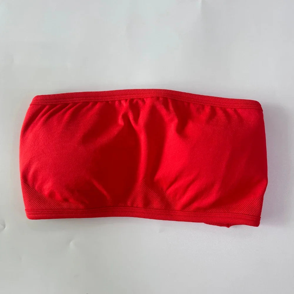NLW Backless Bandeau Sports Bra