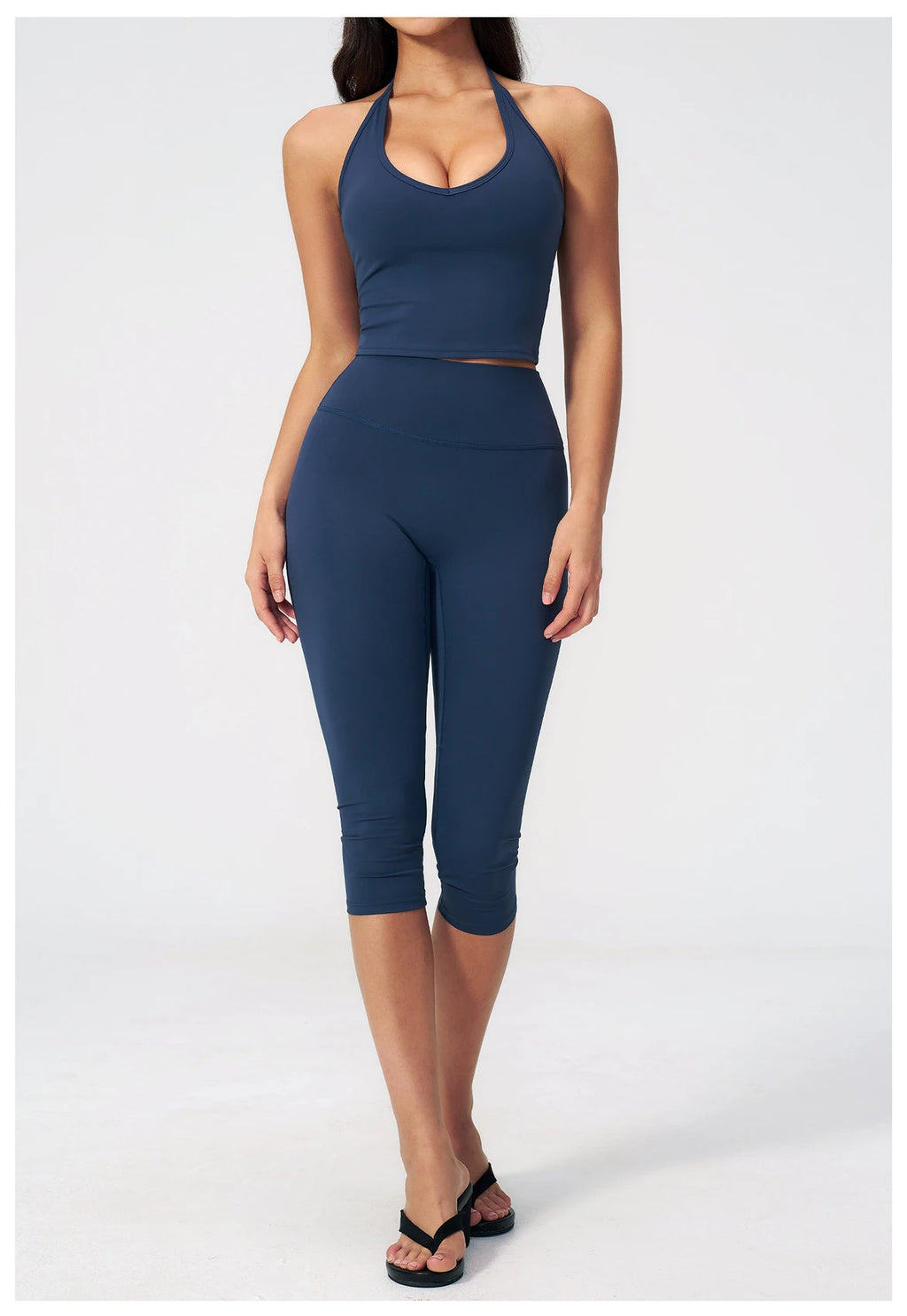 NLW- 2-Piece Seamless Capri Workout Set