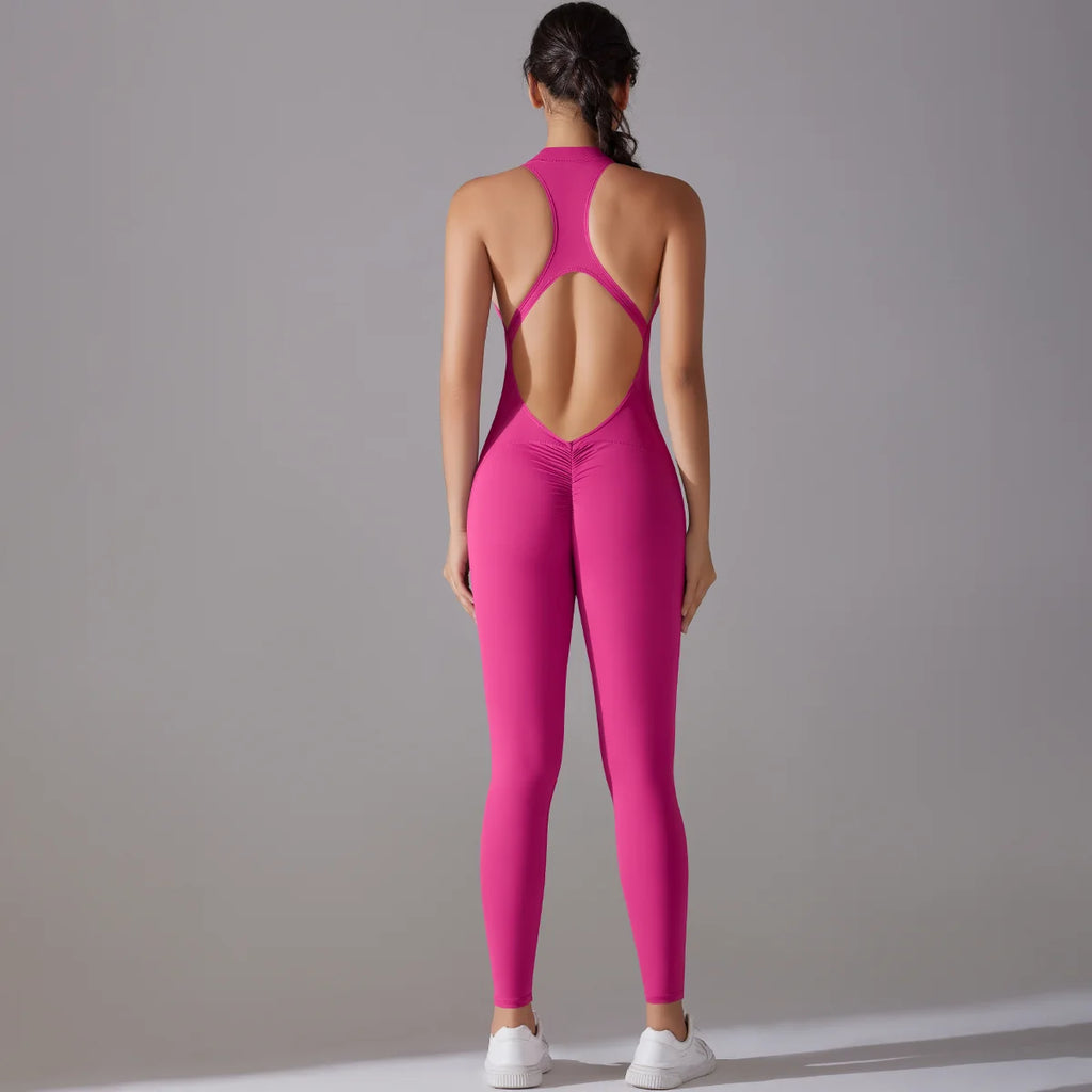 NLW Tummy Control & Butt Lifting Yoga Romper