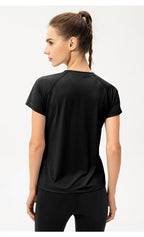 Women's Ice Silk Loose-Fit Training T-Shirt