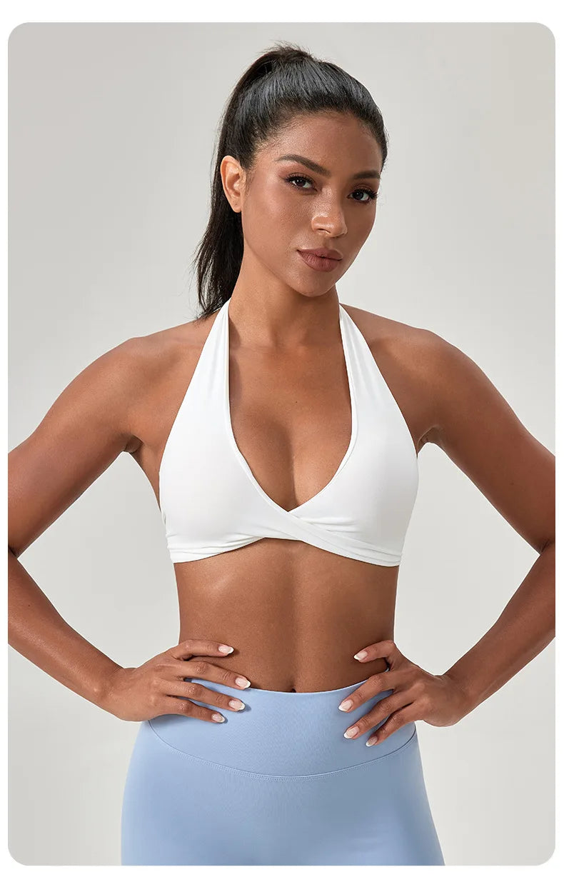 NLW Criss Cross Back Yoga sports Bras