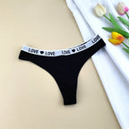 NLW -Love Cotton Thong Pack (3-Pack)