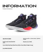 NLW-Xtep Model 875319120003 Performance Basket Sneakers