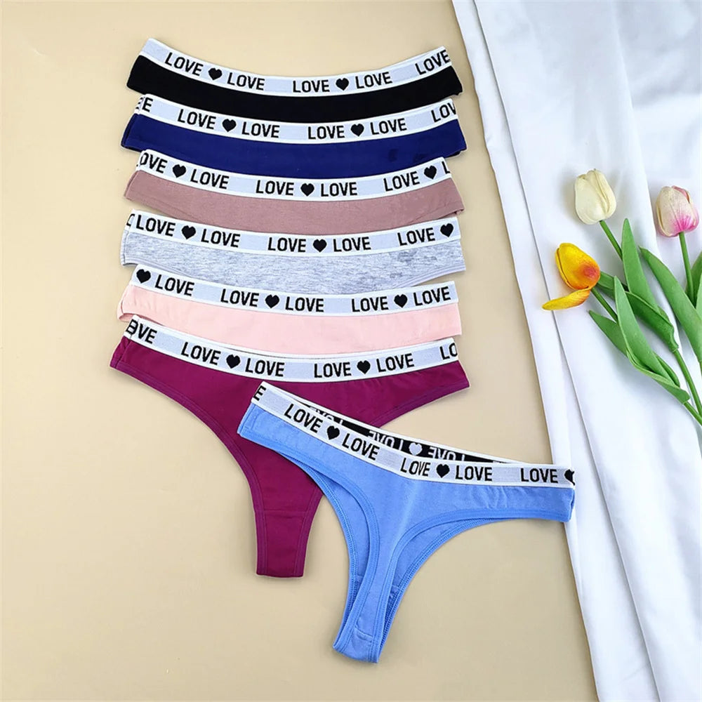 NLW -Love Cotton Thong Pack (3-Pack)