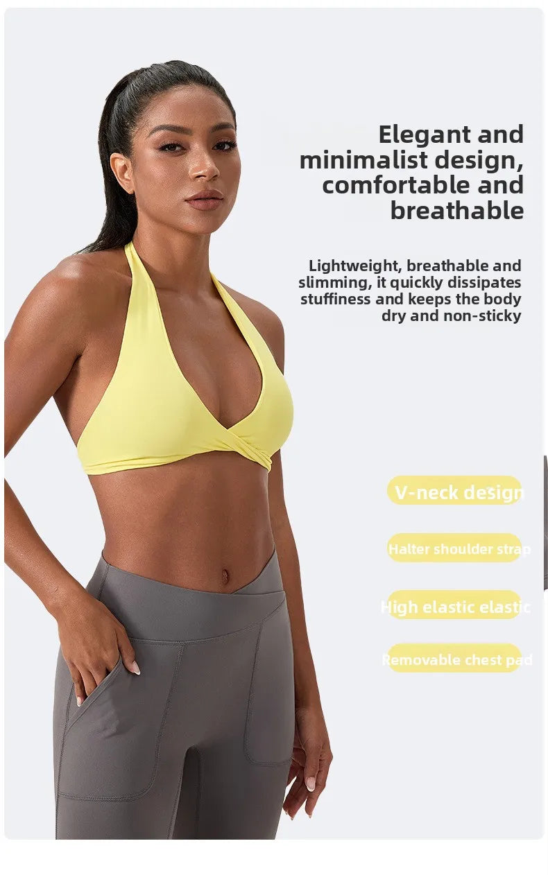 NLW Criss Cross Back Yoga sports Bras
