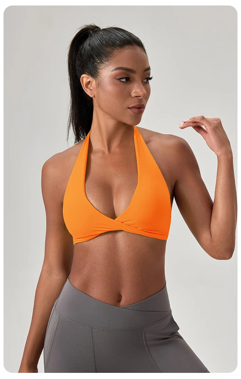 NLW Criss Cross Back Yoga sports Bras