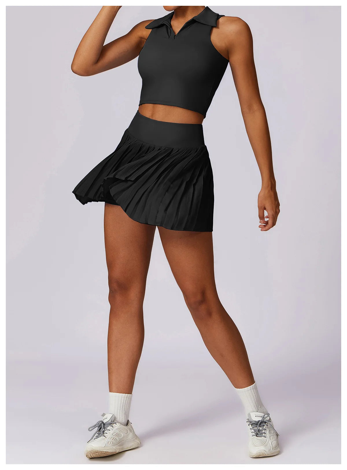 NLW Nude-Feel 2-Piece Summer Outdoor Yoga & Tennis Set