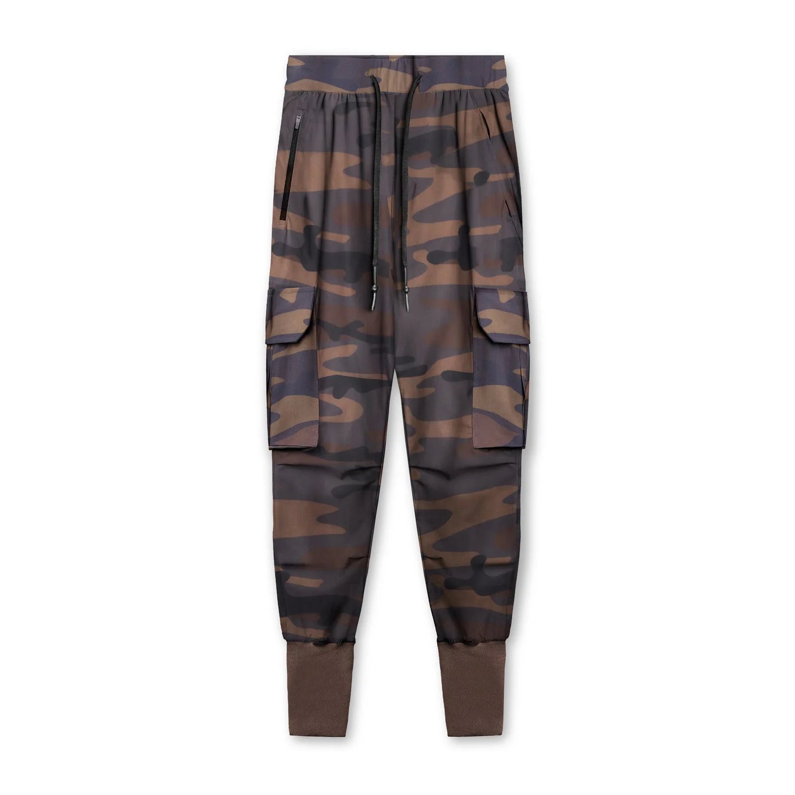NLW Men’s Tactical Nylon Joggers – Multi-Pocket Track Pants