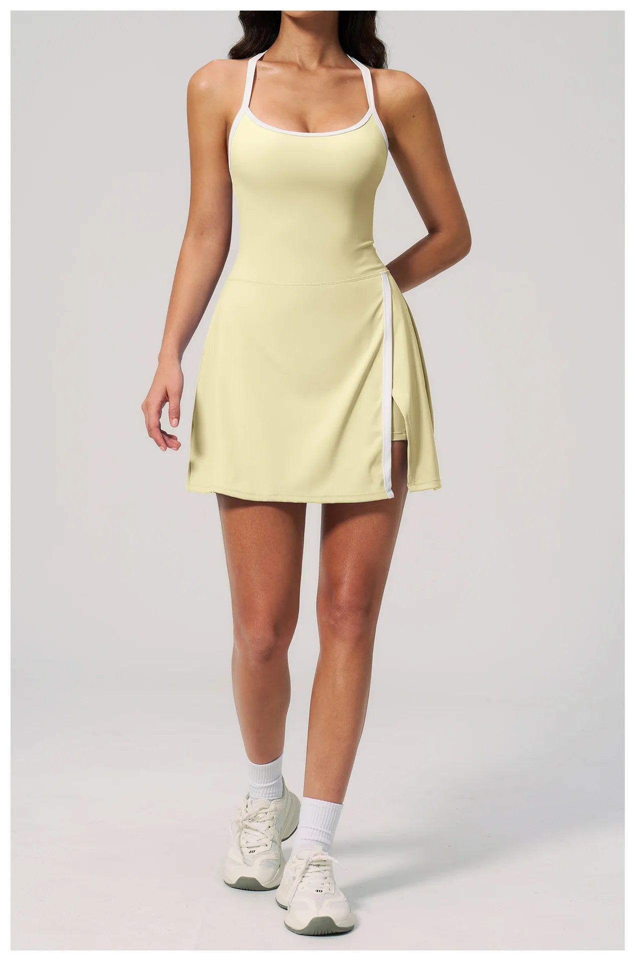 NLW Women's Short Workout Romper with Pocket