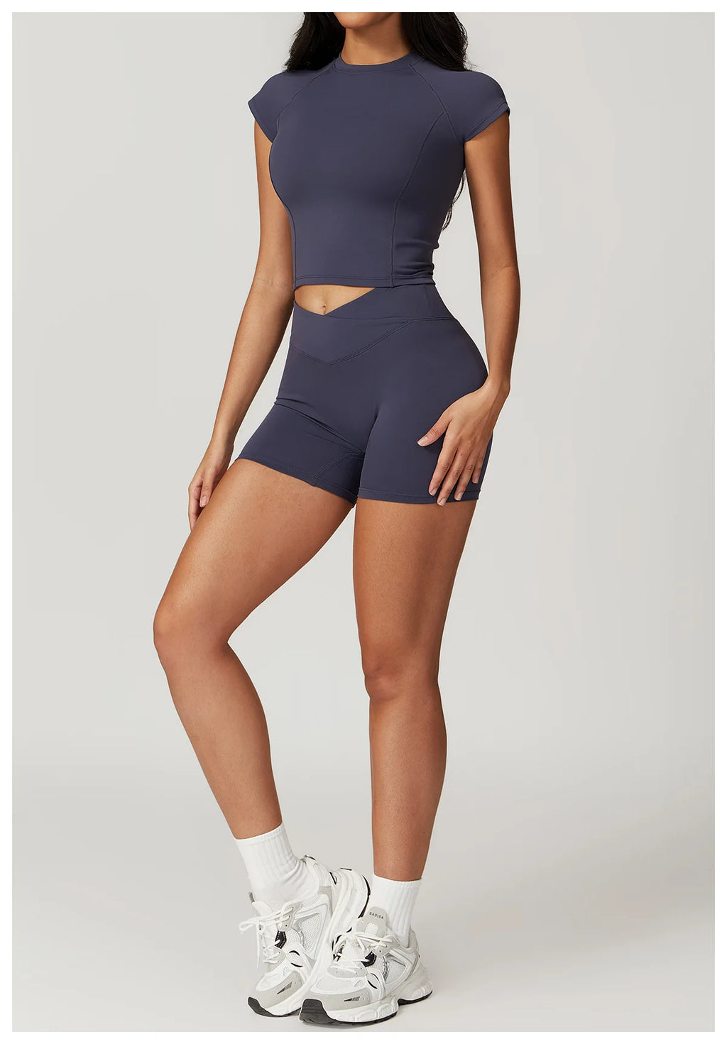 NLW Short-Sleeve Athletic Top & Leggings