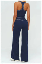 NLW Buttery-Soft V-Back Yoga Set - 2-Piece