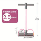 NLW Full-Body Pedal Resistance Exerciser – Unisex Core, Arm & Leg Strength Training System