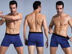 NLW Premium Men's Cotton Boxer Shorts (5-Piece Set) – Breathable High-Stretch Comfort Underwear