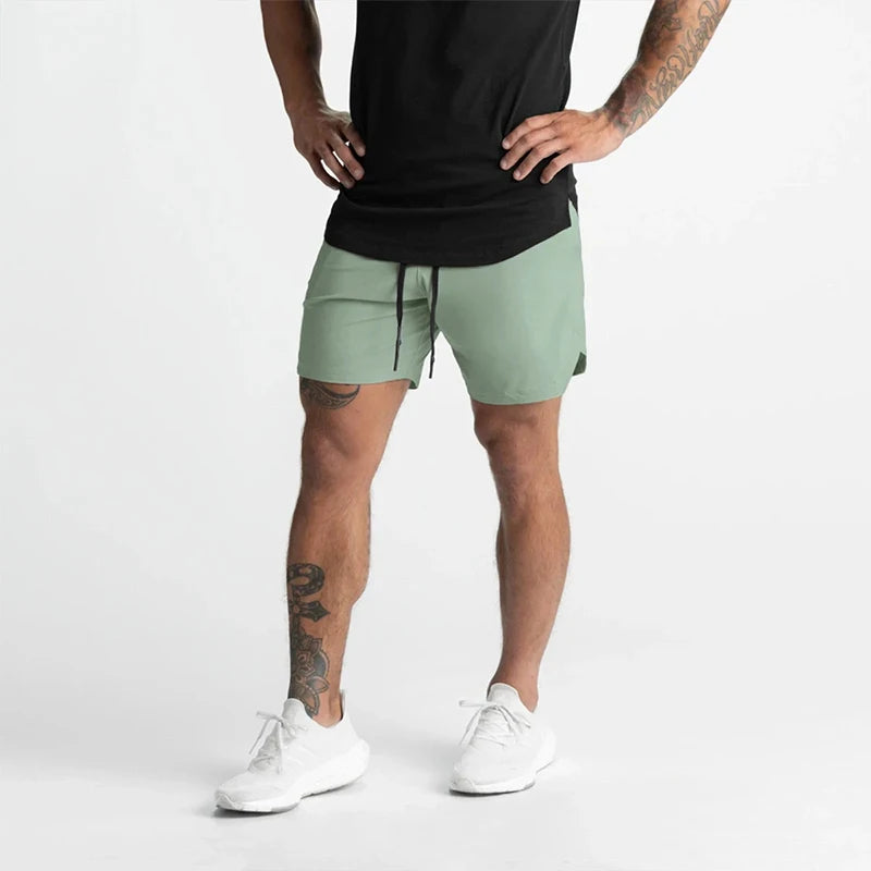 NLW Men's Summer Drawstring Workout Jogger Pants