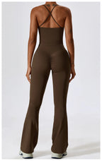 NLW Elite Seamless 2-Piece Yoga Set – High-Performance Compressed Fitness Suit