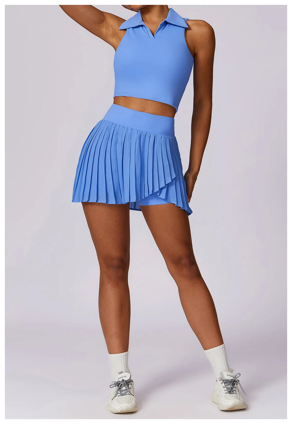 NLW Nude-Feel 2-Piece Summer Outdoor Yoga & Tennis Set