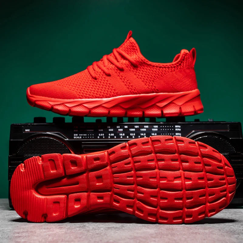 NLW Men's Ultra-Light Flyknit Casual Sneakers