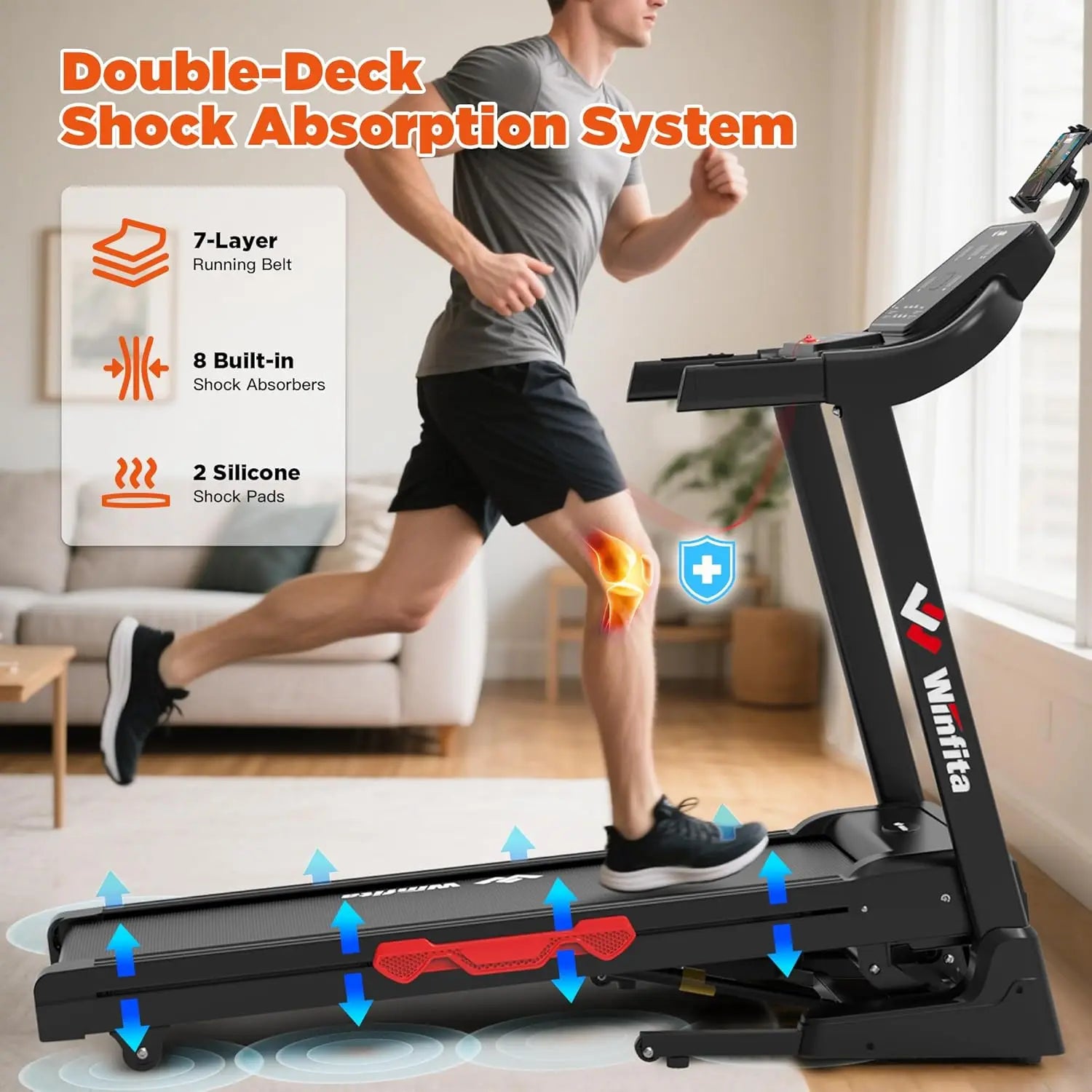 NLW Performance Auto-Incline Treadmill