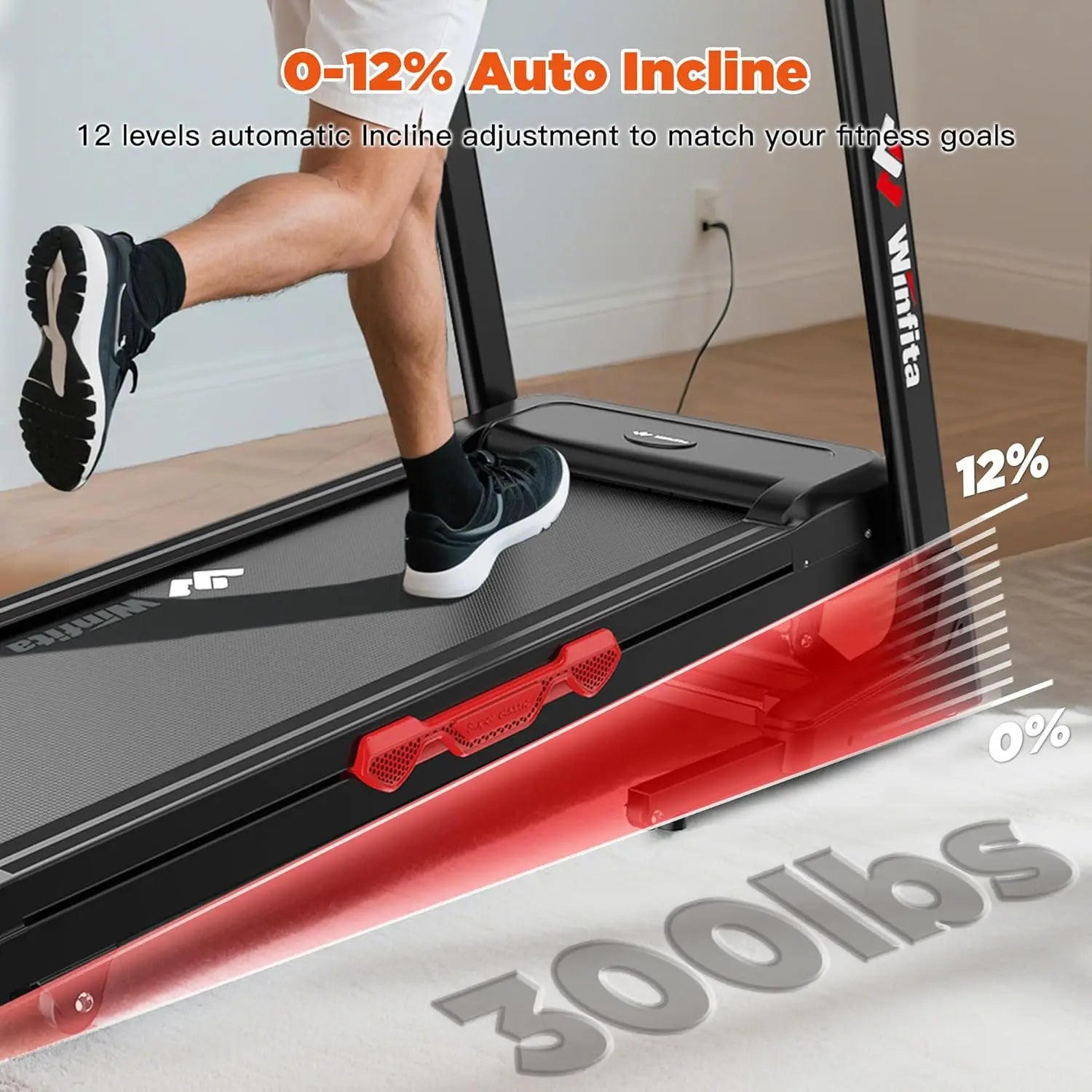 NLW Performance Auto-Incline Treadmill