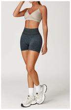 Sand Washed Seamless Yoga Shorts | High-Waist Butt-Lift Workout Shorts