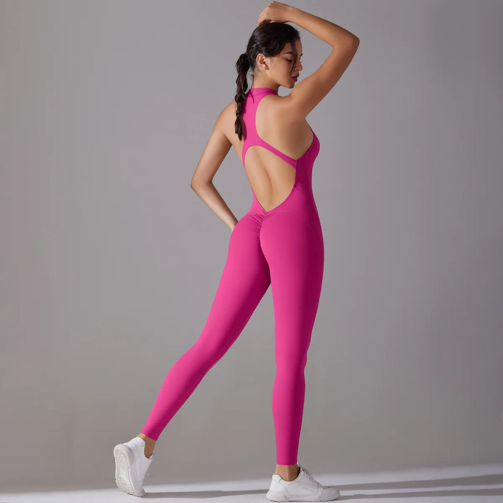NLW Tummy Control & Butt Lifting Yoga Romper