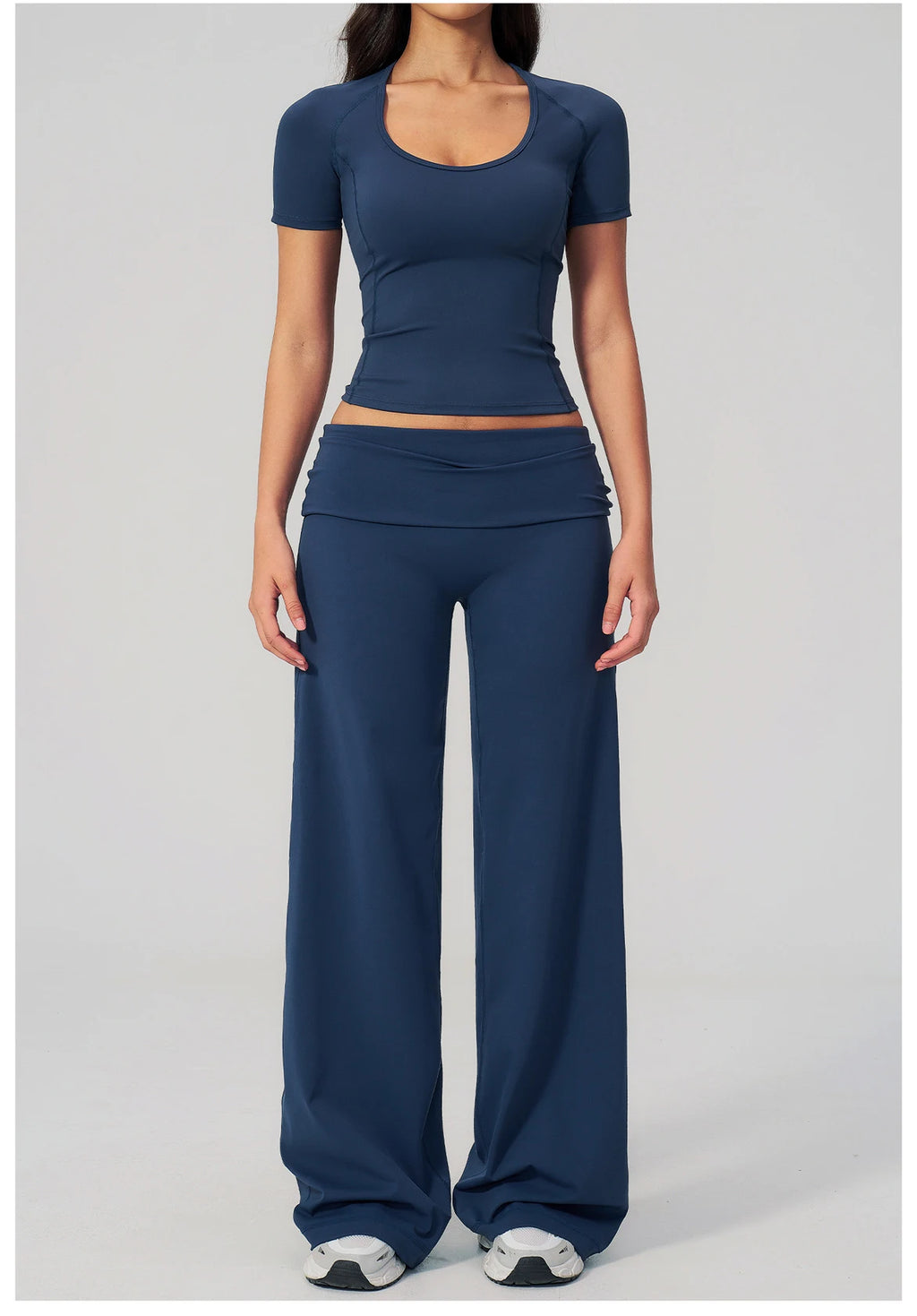 Premium 2-Piece Patchwork Yoga Set