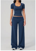 Premium 2-Piece Patchwork Yoga Set