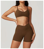 NLW Short-Sleeve Athletic Top & Leggings