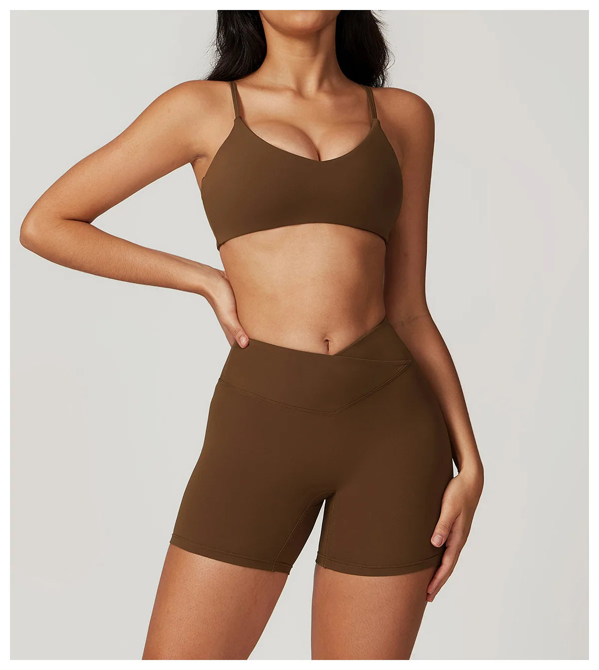 NLW Short-Sleeve Athletic Top & Leggings
