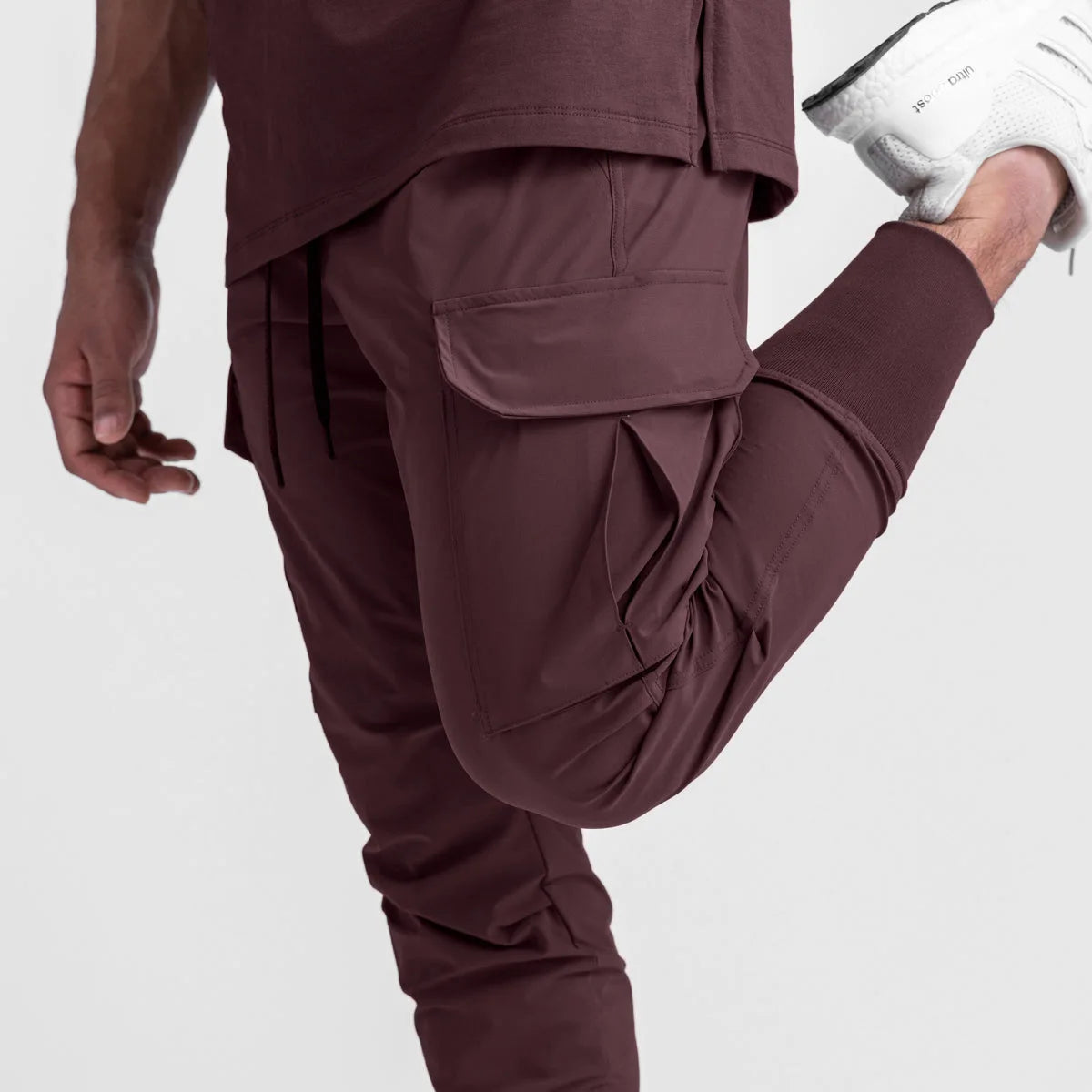 NLW High-Performance Nylon-Elastane Running Track Pants