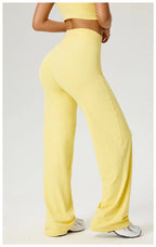 NLW Second-Skin Flared Leggings – Ultra-Elastic High-Waist Studio Yoga Pants