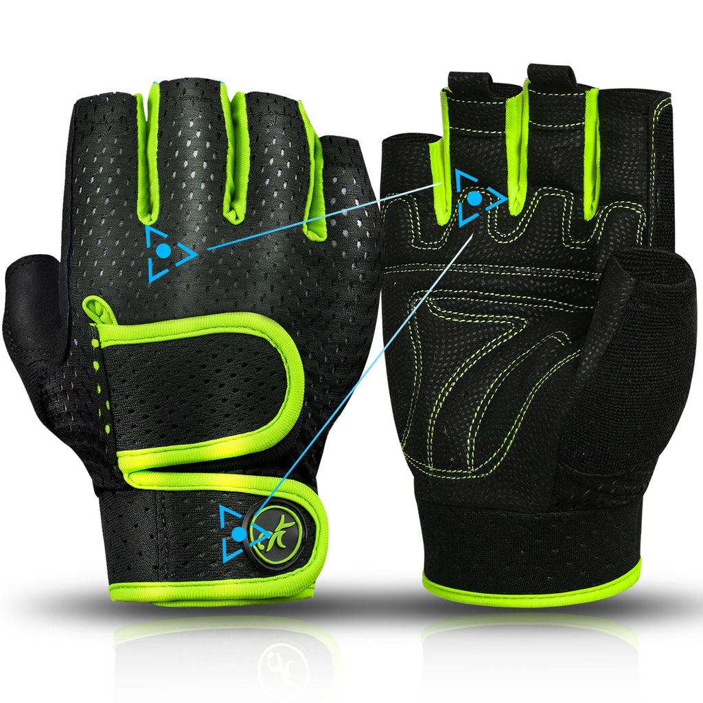 NLW Unisex Full-Palm Protection Fitness Gloves