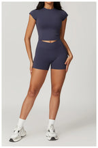 NLW Short-Sleeve Athletic Top & Leggings