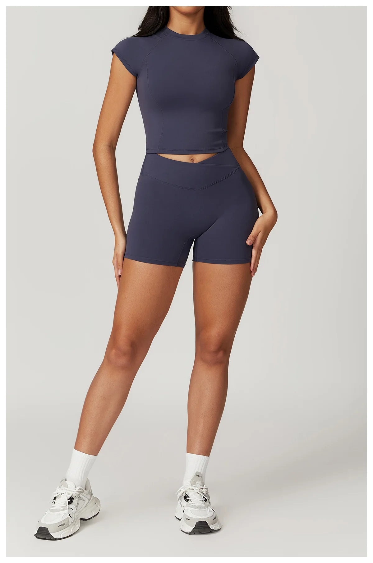 NLW Short-Sleeve Athletic Top & Leggings