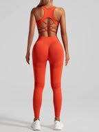 NLW Seamless Sculpt Yoga Set – Sleeveless Quick-Dry Premium Fitness Set