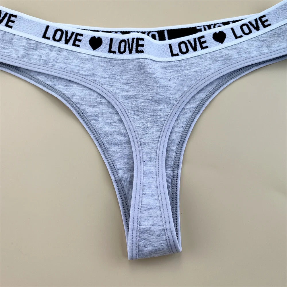 NLW -Love Cotton Thong Pack (3-Pack)