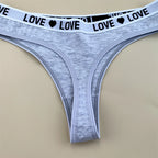 NLW -Love Cotton Thong Pack (3-Pack)