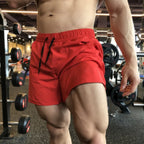 NLW Quick-Dry Summer Sports Shorts – Lightweight Solid Beach Running & Jogging Shorts