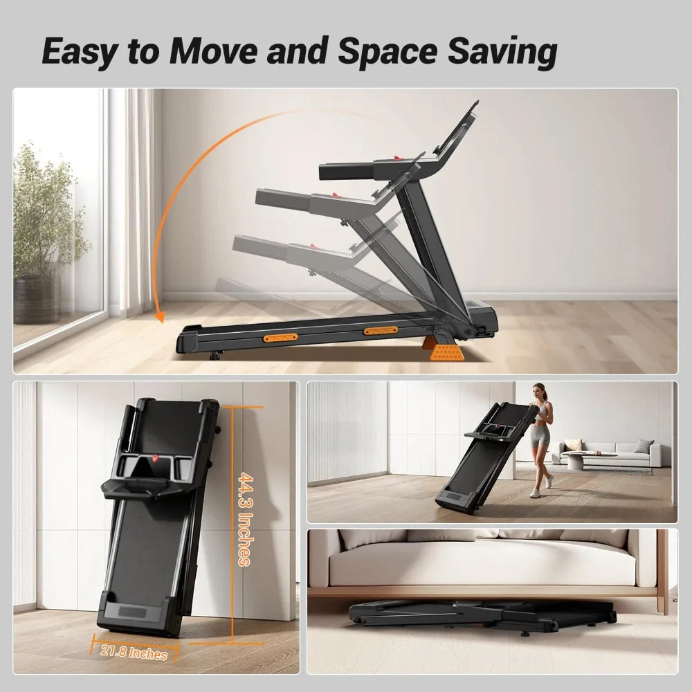 NLW 15% Incline Smart Treadmills for Home