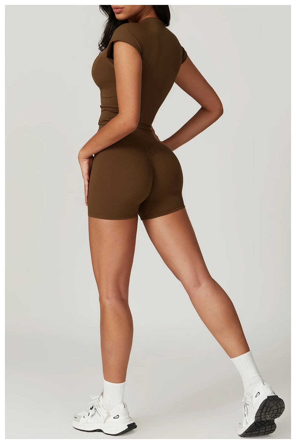 NLW Short-Sleeve Athletic Top & Leggings
