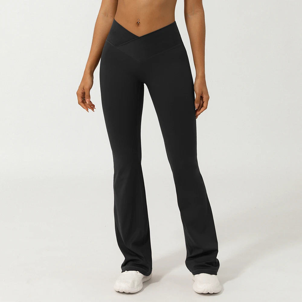 NLW Women's Premium Nylon Sculpting Fitness Trousers